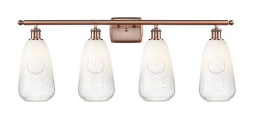 Ballston Four Light Bath Vanity in Antique Copper (405|5164WACG4806OP)