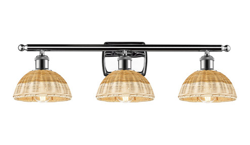 Ballston Three Light Bath Vanity in Polished Chrome (405|5163WPCNBD275NAT)