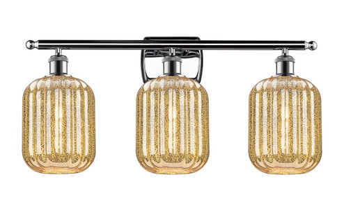 Ballston Three Light Bath Vanity in Polished Chrome (405|5163WPCG4607ME)