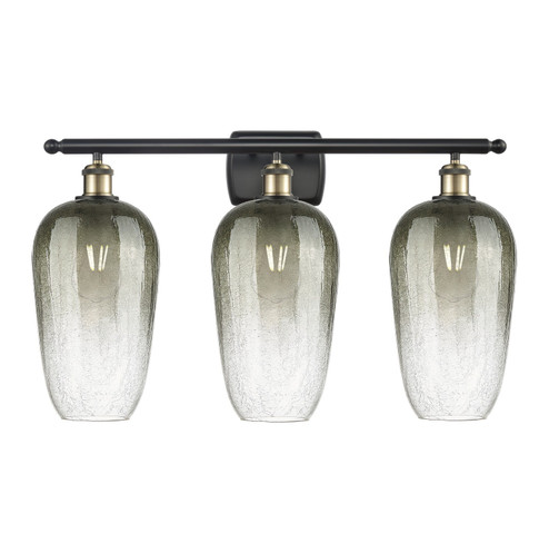 Ballston Three Light Bath Vanity in Black Antique Brass (405|5163WBABG4847SL)