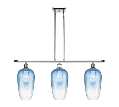 Ballston Three Light Island Pendant in Polished Nickel (405|5163IPNG4847SB)