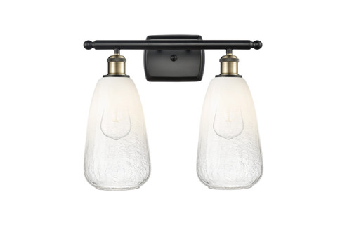 Ballston Two Light Bath Vanity in Black Antique Brass (405|5162WBABG4806OP)