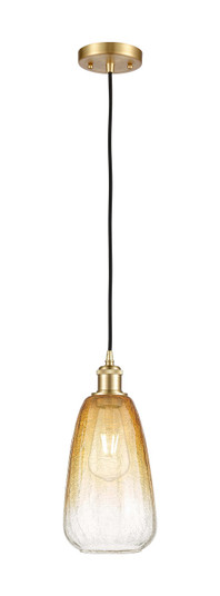 Ballston One Light Mini Pendant in Satin Gold (405|5161PSGG4806AM)