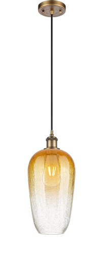 Ballston One Light Mini Pendant in Brushed Brass (405|5161PBBG4847AM)