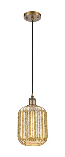 Ballston One Light Mini Pendant in Brushed Brass (405|5161PBBG4607ME)