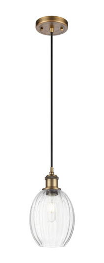 Ballston One Light Mini Pendant in Brushed Brass (405|5161PBBG4596CL)
