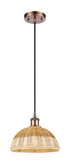 Ballston One Light Mini Pendant in Antique Copper (405|5161PACNBD29NAT)