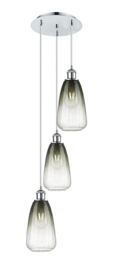 Ballston Three Light Pendant in Polished Chrome (405|113B3PPCG4806SL)