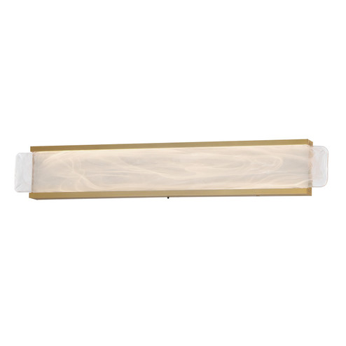 Celine LED Bath Vanity in Natural Aged Brass (86|E24433112NAB)