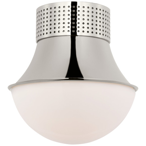 Precision LED Flush Mount in Antique-Burnished Brass and Bronze (268|KW4058ABBZWG)