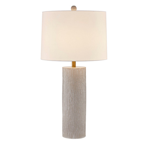 Amanda One Light Table Lamp in Distressed White (51|11CD02)