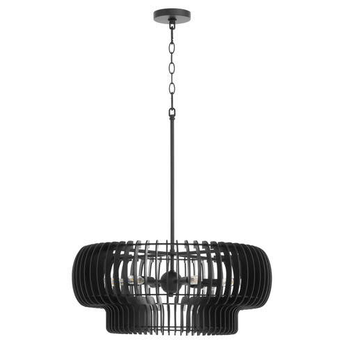 Harrelson Six Light Pendant in Matte Black (19|8905659)
