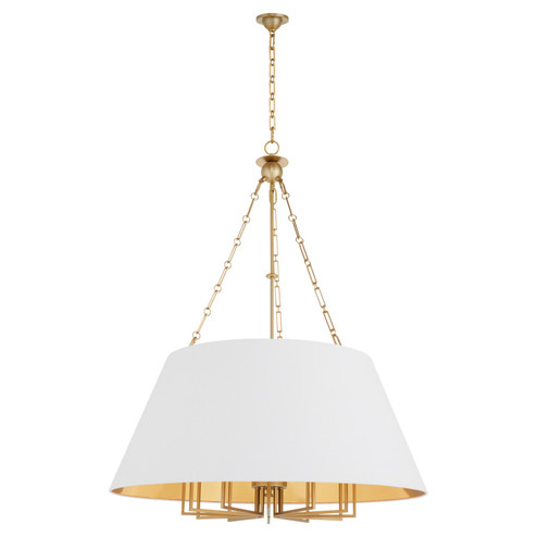 Karnes 12 Light Pendant in Aged Brass (19|85621280)