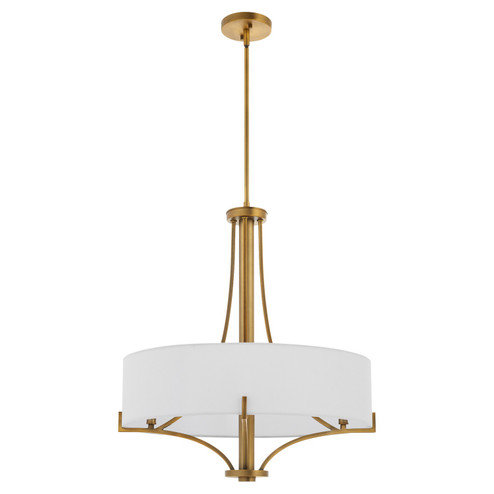 Imperial Four Light Pendant in Brushed Brass (19|841447)