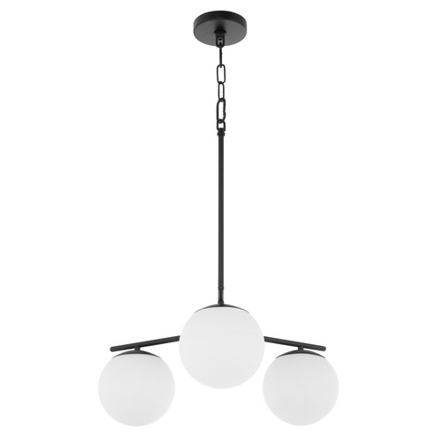 Jasper Three Light Chandelier in Matte Black (19|639359)