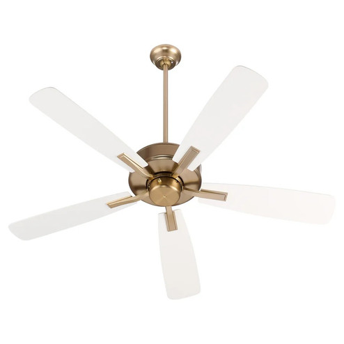 Ovation 52''Ceiling Fan in Aged Brass|Studio White (19|4525806)