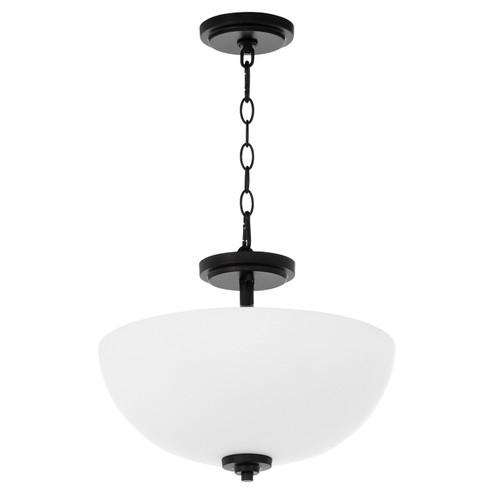 Adams Three Light Dual Mount in Matte Black (19|280015159)