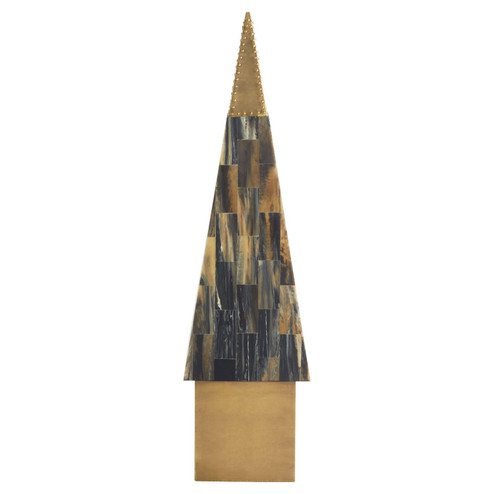 Cairo Spire Sculpture in Antique Brass (208|11533)