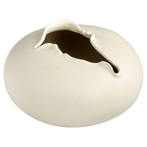 Tambora Vase in Off White Glaze (208|11404) Tambora Vase in Off White Glaze (208|11404)
