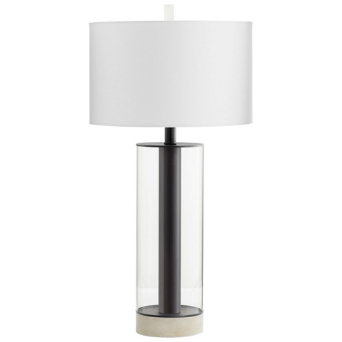 One Light Table Lamp in Gunmetal (208|10352)