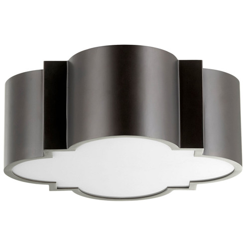 Two Light Ceiling Mount in Noir (208|10065)