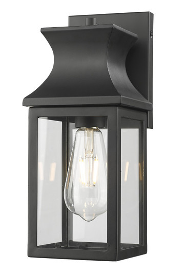 Stockwell One Light Wall Lantern in Matte Black (106|1021BK)