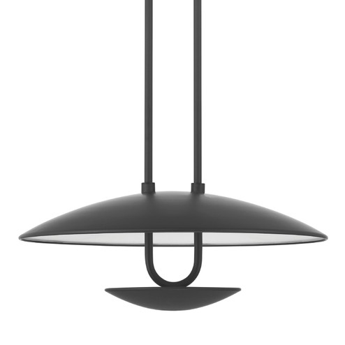 Sunset Ridge LED Pendant in Matte Black (47|48165)