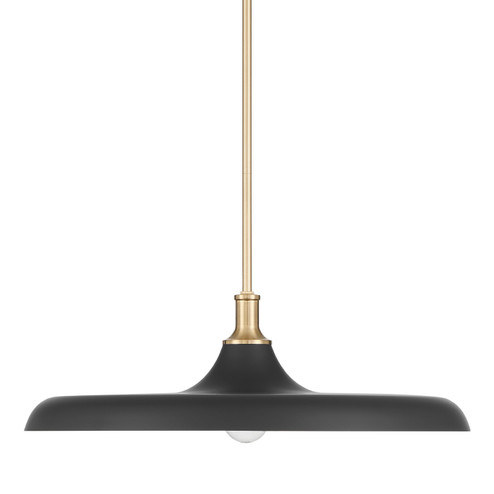 Moriso One Light Pendant in Matte Black (47|48148)