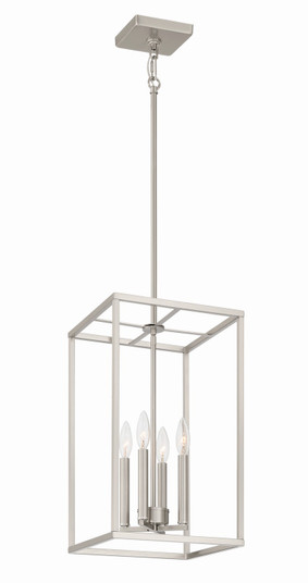 Signature Foyer Four Light Foyer Pendant in Brushed Polished Nickel (46|60635BNK)