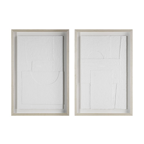 Linen Wall Art in Light Walnut (443|W6781)