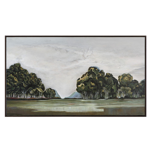 Malika Canvas Art in Dark Brown (443|OL2180)