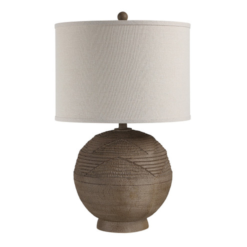 Malya Table Lamp in Textured Brown (443|LPT1385EV)