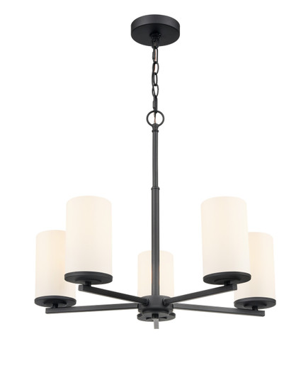 Verlana Five Light Chandelier in Matte Black (59|2715WGMB)