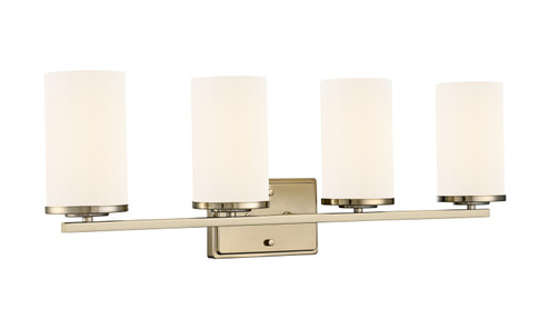 Verlana Four Light Vanity in Modern Gold (59|2704WGMG)