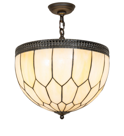 Vincent Three Light Pendant in Oil Rubbed Bronze/Highlighted Craftsman Brown (57|283981) Vincent Three Light Pendant in Oil Rubbed Bronze/Highlighted Craftsman Brown (57|283981)