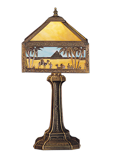 Camel One Light Accent Lamp in Beige Lt Blue (57|26839)