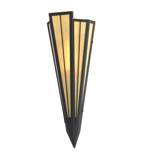 Brum One Light Wall Sconce in Textured Black (57|255645)