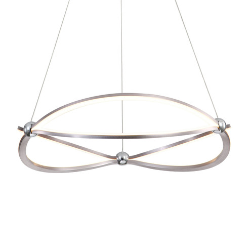 Spirale LED Chandelier in Satin Nickel (62|791624SNC)