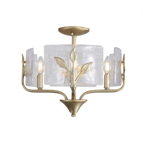 Bloem Four Light Semi-Flush Mount in White Gold (62|45034SFWGHWG)