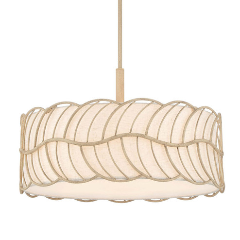 Simbolo Five Light Pendant in Almond (62|45015PAM)