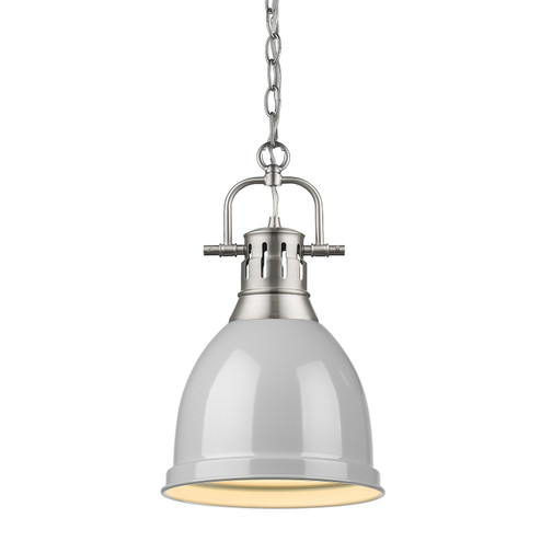 Duncan One Light Pendant in Pewter (62|3602SPWGY)
