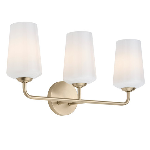 Celino Three Light Bath & Vanity in Champagne Bronze (54|P300544177)