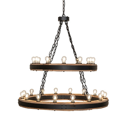 Dowling LED Chandelier in Solar Black (57|289238)