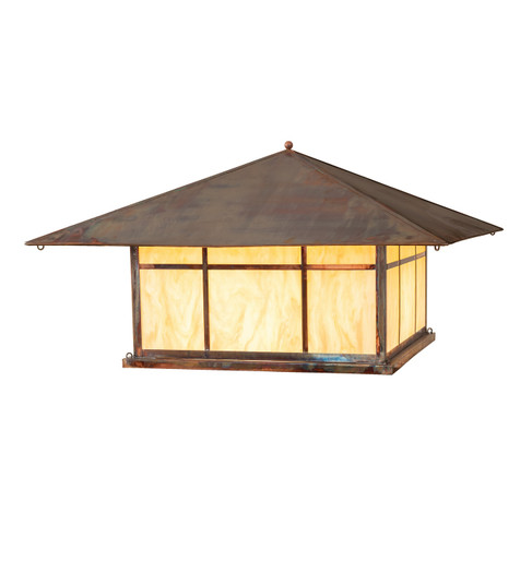 Seneca Four Light Pier Mount in Vintage Copper (57|283758)