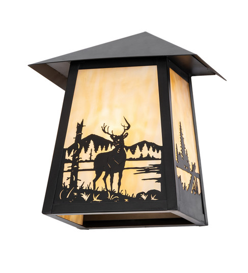Stillwater One Light Wall Sconce in Black Patina (57|283215)