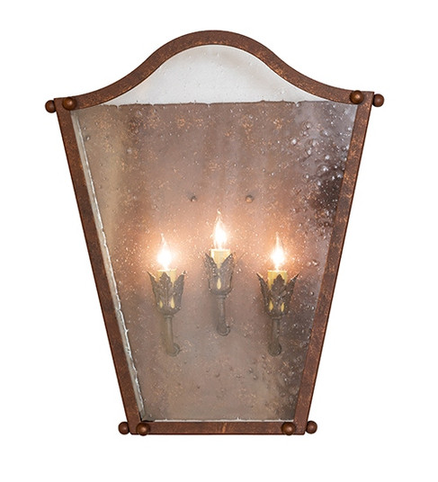Austin Three Light Wall Sconce in Antique Rust (57|120228)