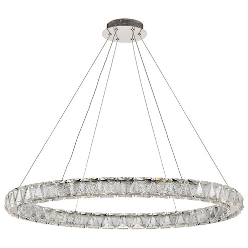 Asher LED Pendant in Polished Nickel (72|622442)