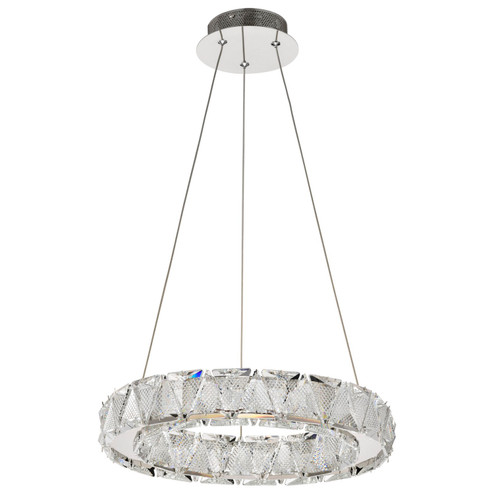 Asher LED Pendant in Polished Nickel (72|622441)