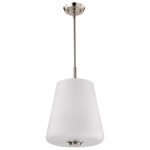 Lune Three Light Pendant in Brushed Nickel (72|608228)