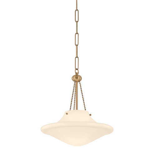 Era One Light Pendant in Patina Brass (67|F5714PBR)